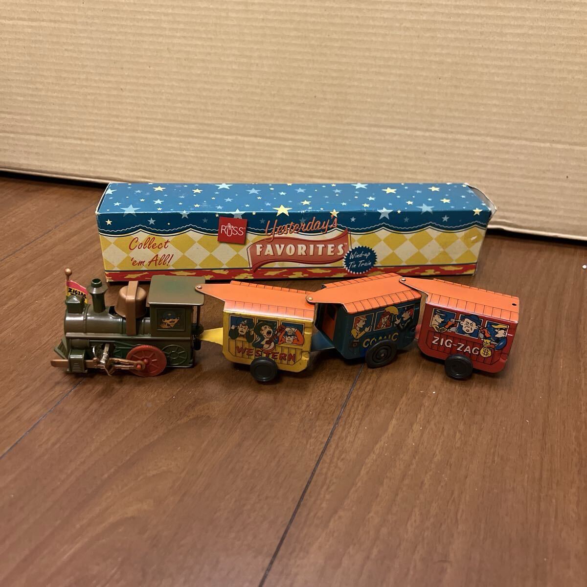 ブリキ ゼンマイ式 RUSS Yesterday’s Favorites ブリキのおもちゃ