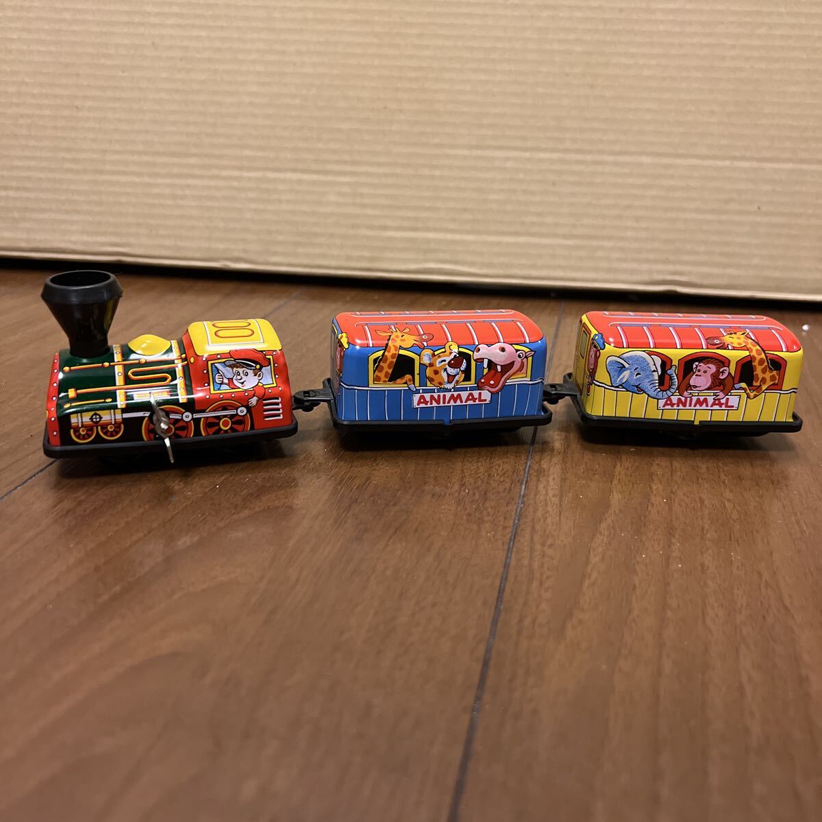 ブリキのおもちゃ ゼンマイ式 アニマル animal 