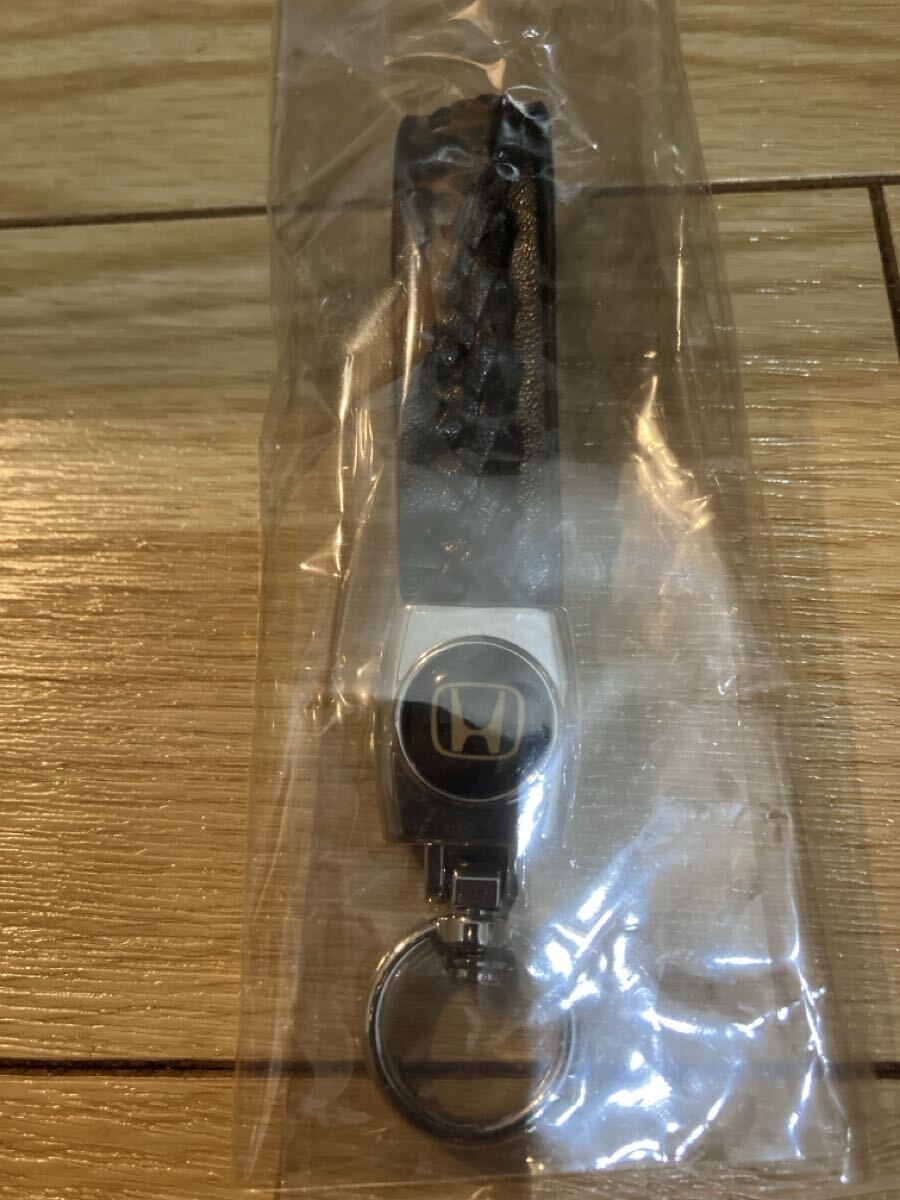 HONDA キーホルダー レザーキーホルダー　未使用品　車　