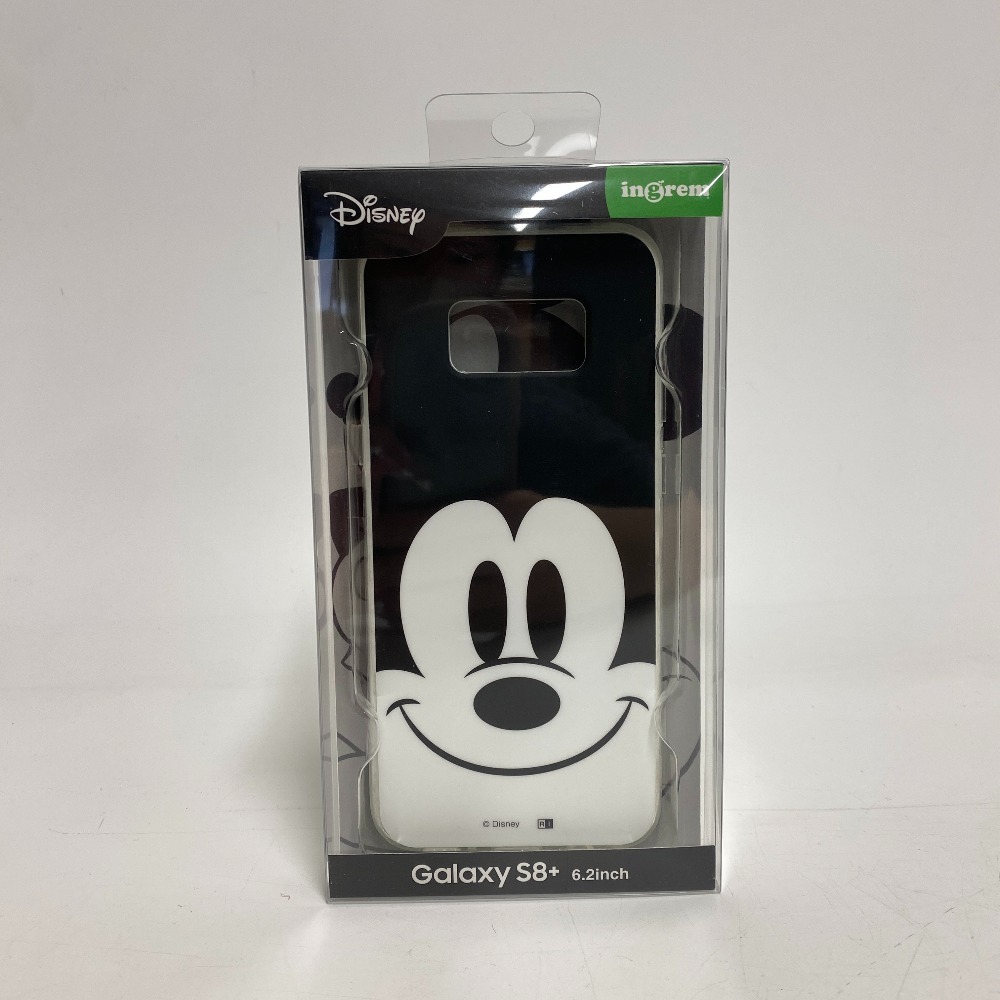 IN-DGS8PH/MK ディズニーキャラクター ミッキー GalaxyS8+TPU TPUソフトケース クローズアップ プラスチック 携帯・スマホアクセサリー