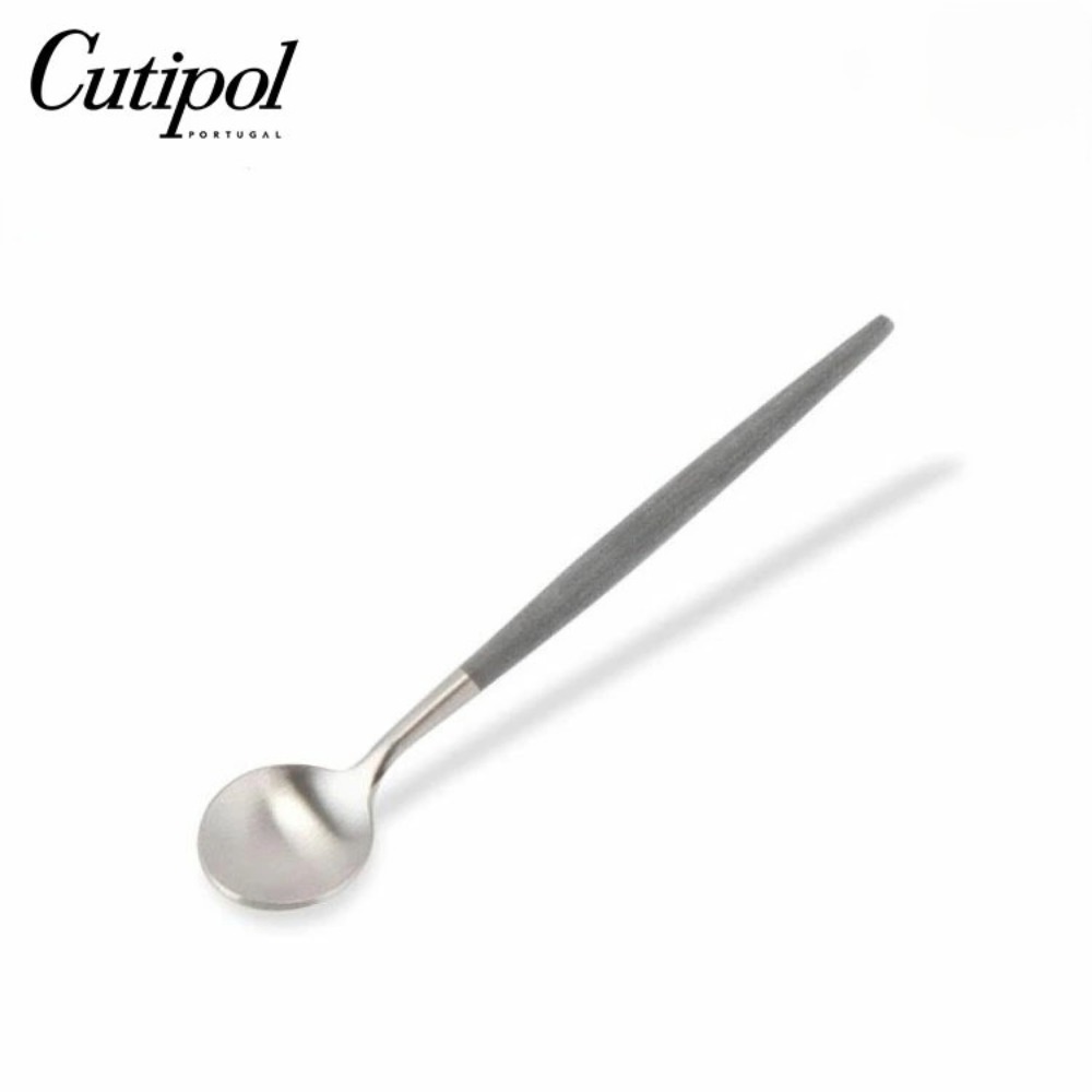 モカスプーン コーヒースプーン クチポール GOA ゴア グレー シルバー Cutipol GO12GR カトラリー おしゃれ ポルトガル 新生活 ギフト