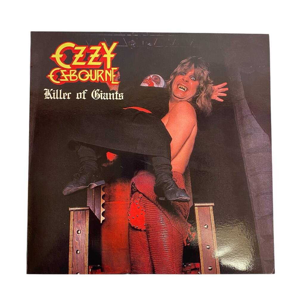 激レア オジーオズボーン Killer Of Giants LPレコード TRIANGLE 30386 UK盤 1986 ハードロック ブラックサバス