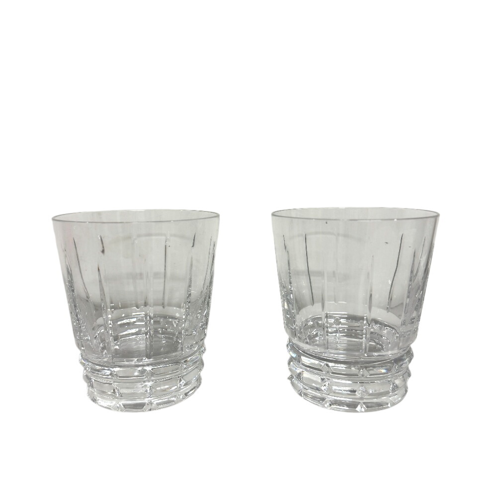 Baccarat バカラ ロックグラス ペアグラス 2点セット まとめて ブランド カップ コップ クリスタルガラス アルルカン ガラス 食器 透明