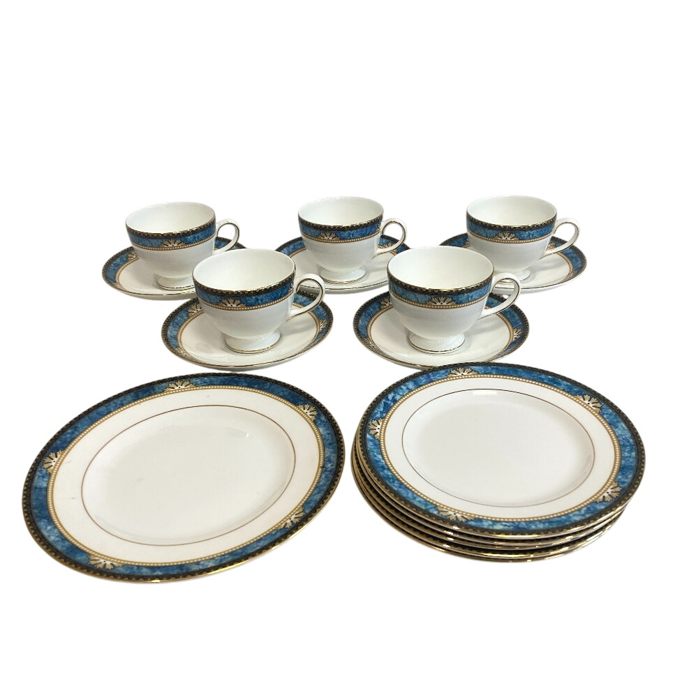 WEDGWOOD ウエッジウッド カップ＆ソーサー プレート お皿 洋食器 大量 16点 まとめて コップ お皿 グラス ブランド食器 CURZON