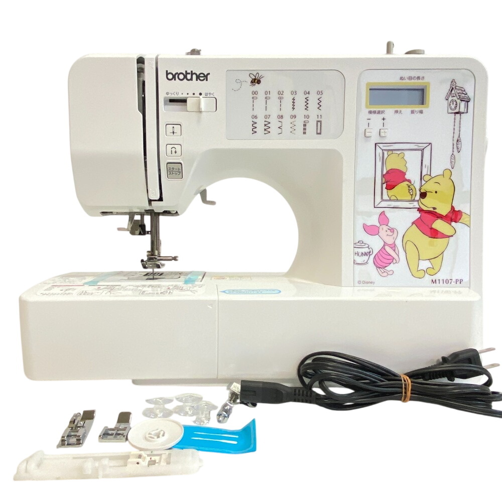 brother コンピューターミシン くまのプーさん CPV7801 M1107-PP プラスチック その他雑貨 ホワイト ユニセックス
