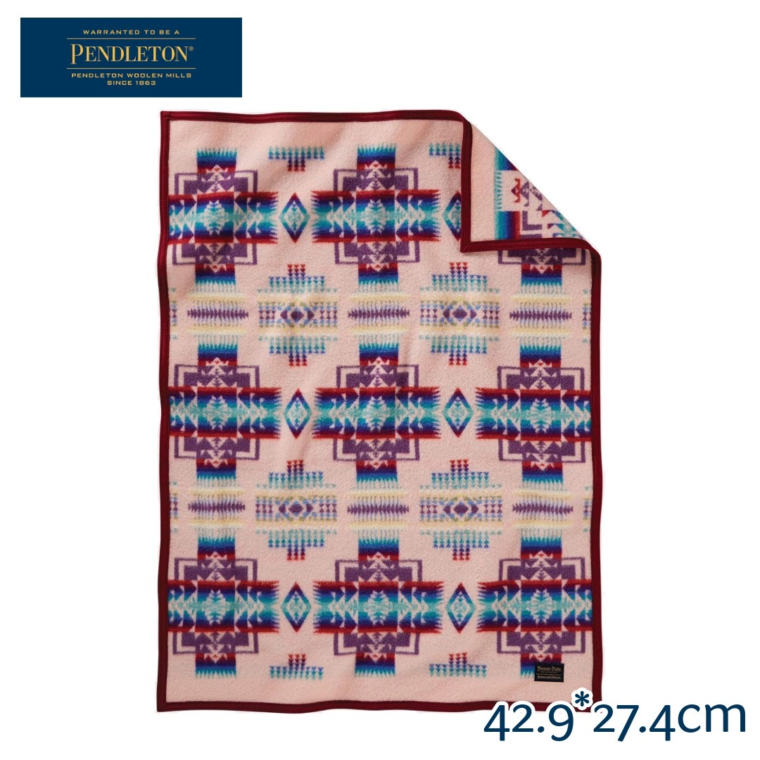 PENDLETON/ペンドルトン チーフジョセフクリブブランケット ピンク ウール インテリアその他 ピンク ユニセックス ブランド