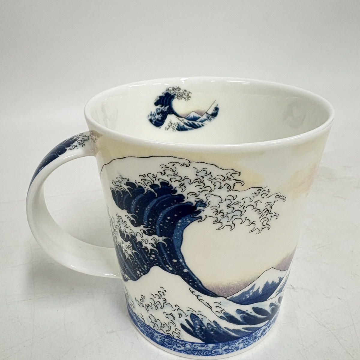 マグカップ ダヌーン DUNOON Lサイズ Lomond UKIYO-E WAVE 浮世絵 波 ファインボーンチャイナ イギリス製 ティーカップ ギフト プレゼント