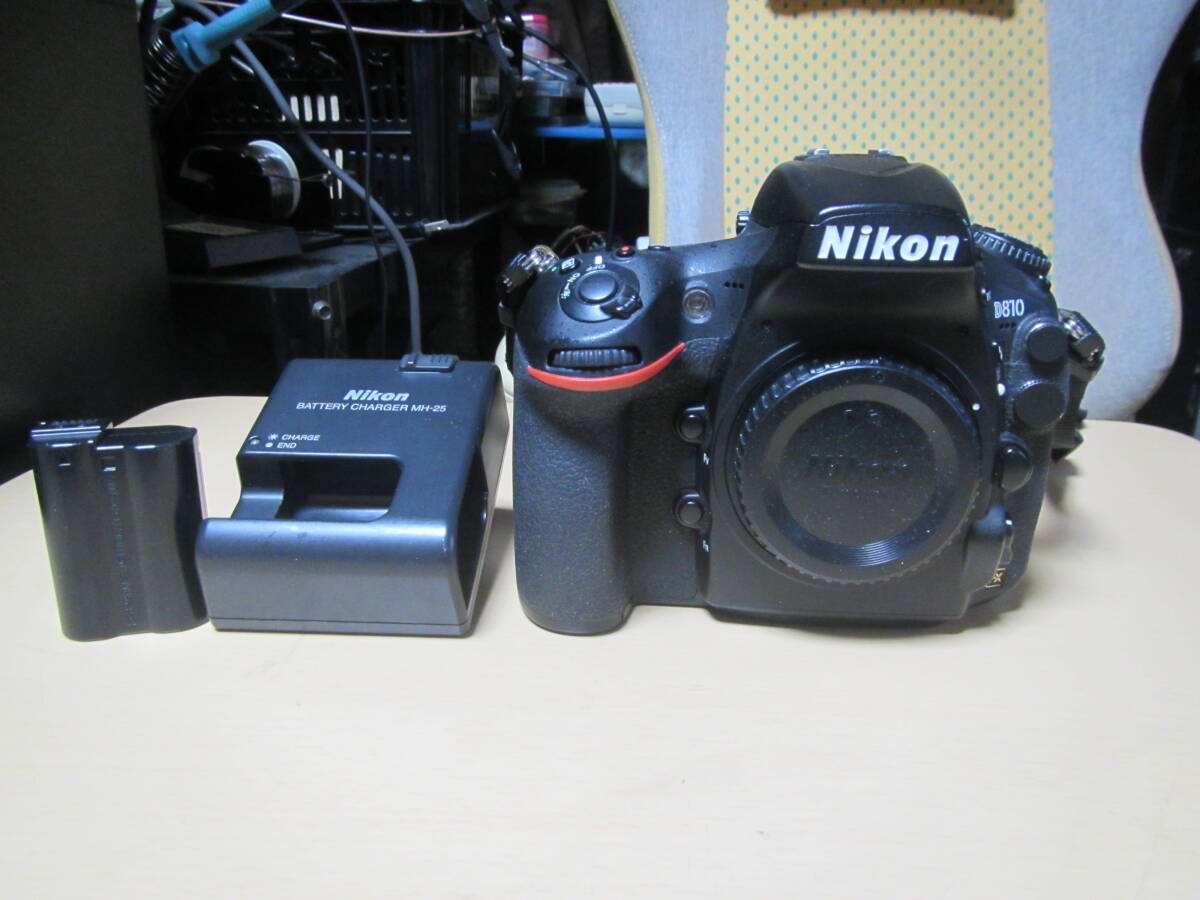 Nikon D810 ボディ　ショット数44000枚