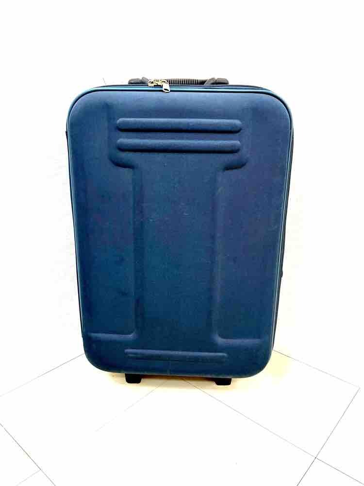 （M8962）　１円スタート　キャリー　バッグ　Sサイズ　ネイビー　スーツケース　旅行　トラベル　