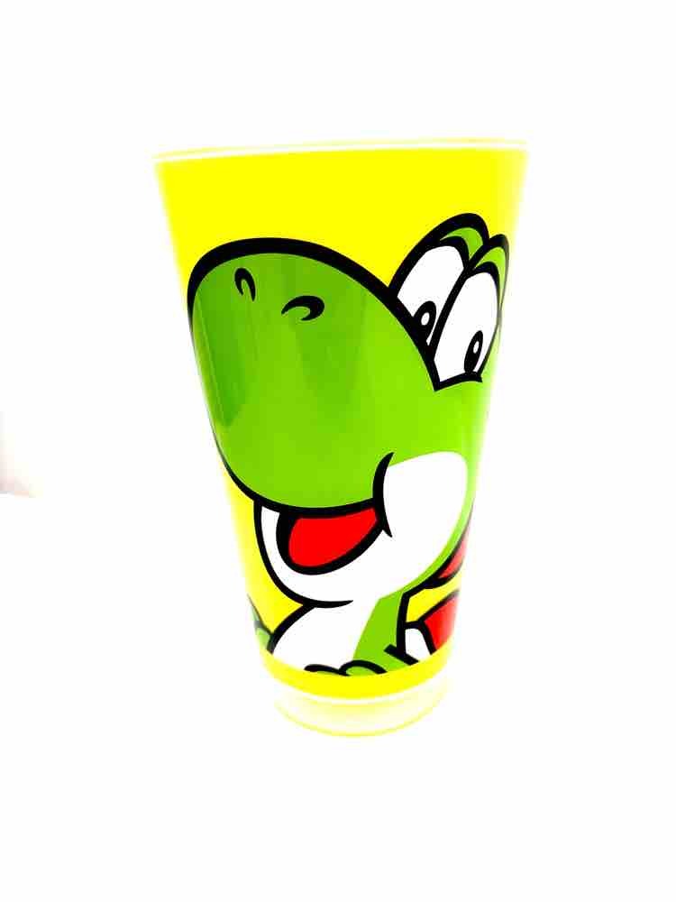 （M8818）未使用　ヨッシー　コップ　BIG　カップ　USJ　ショップ　プラ　ニンテンドー　マリオ 　ユニバーサルスタジオジャパン　イエロー