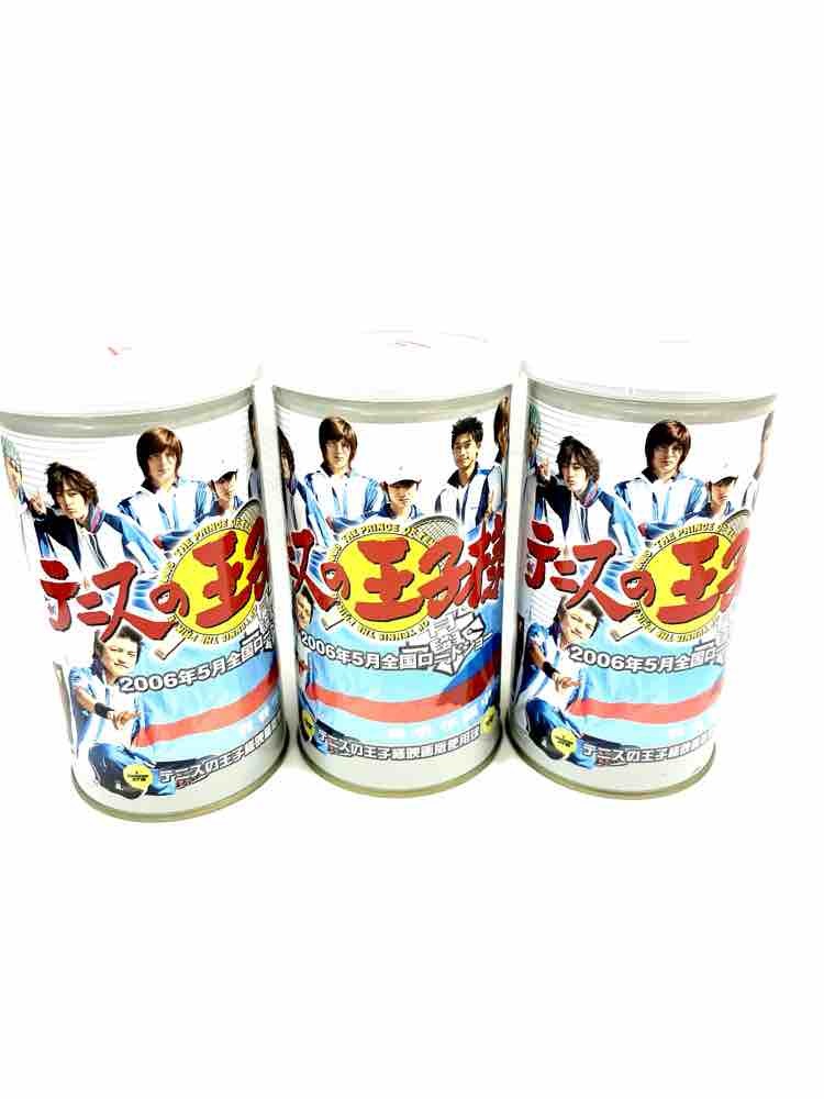(M8914) 未開封　テニスの王子様　映画版使用球　2006年5月全国ロードショー　BRIDGESTONE　ブリジストン　テニスボール　城田優　XT8　3缶