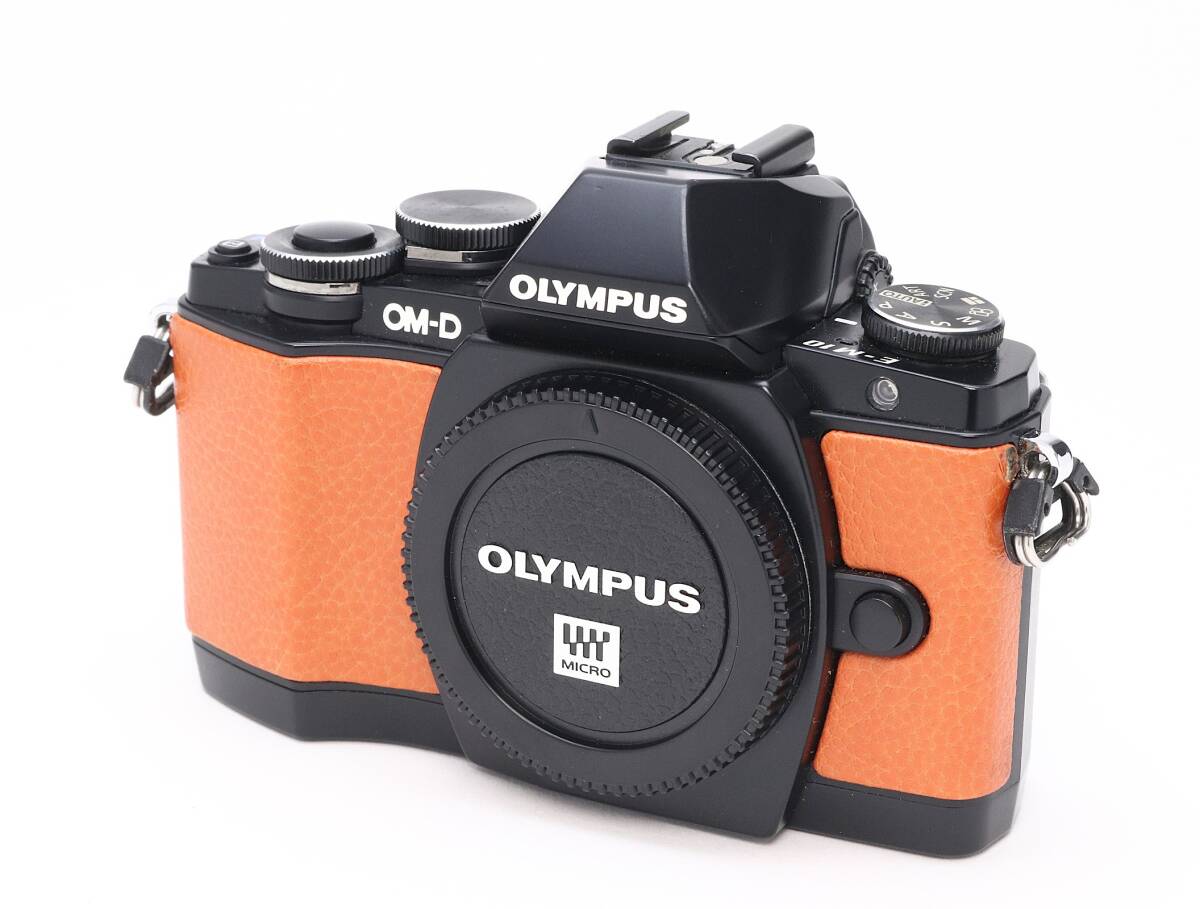 D (ジャンク) OLYMPUS オリンパス OM-D E-M10 Limited Edition オレンジ ボディ 返品不可 22-348