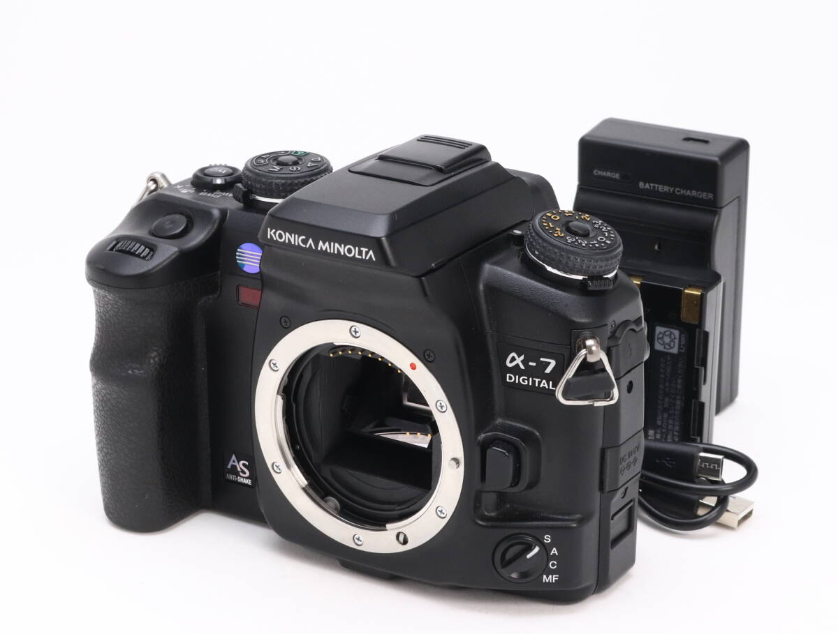 B- (並品) KONICA MINOLTA コニカミノルタ α-7 DIGITAL ボディ 初期不良返品対応 22-341