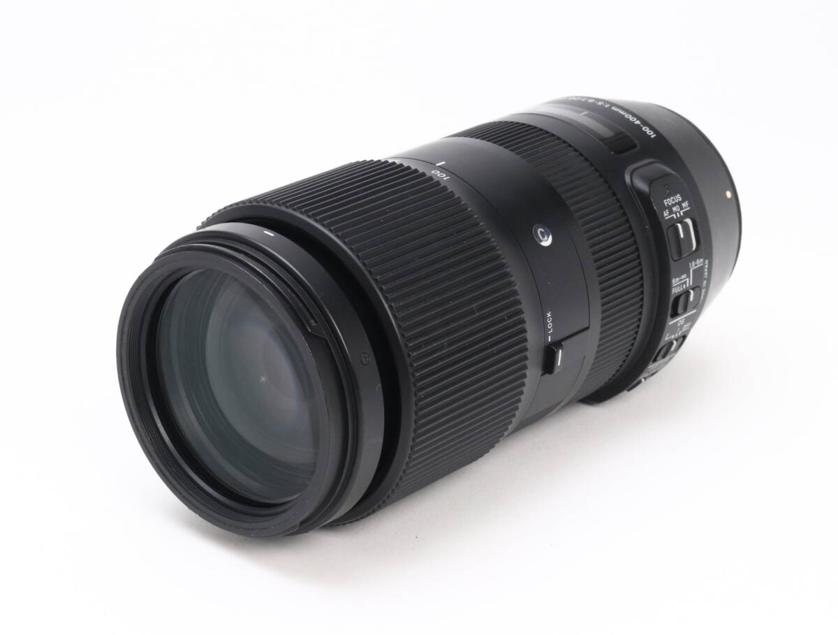 B- (並品) SIGMA シグマ 100-400mm F5-6.3 DG OS HSM キヤノン用 初期不良返品対応 33-90