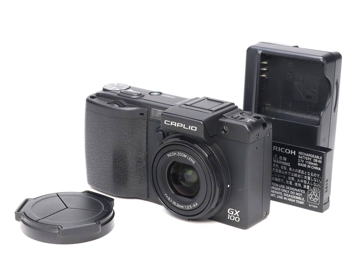 C+ (難あり) RICOH リコー Caplio GX100 返品不可 33-111