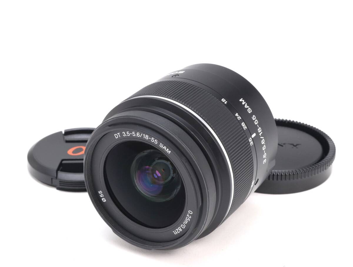 A+ (美品) SONY ソニー DT 18-55mm F3.5-5.6 SAM SAL1855 初期不良返品対応 22-175.1