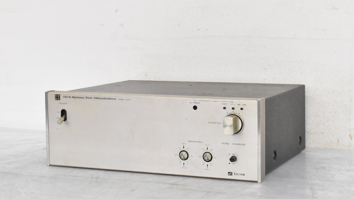 【 G 】4079 VICTOR CD4-1 CDシステム オーディオ ディモジュレーター ビクター 179978