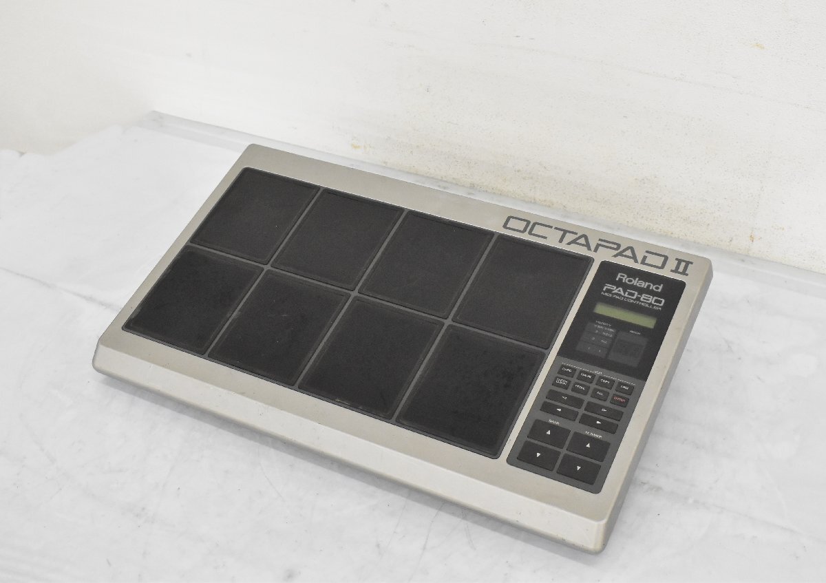 【 G 】4125 Roland PAD-80 MIDIパッドコントローラー ローランド 179500