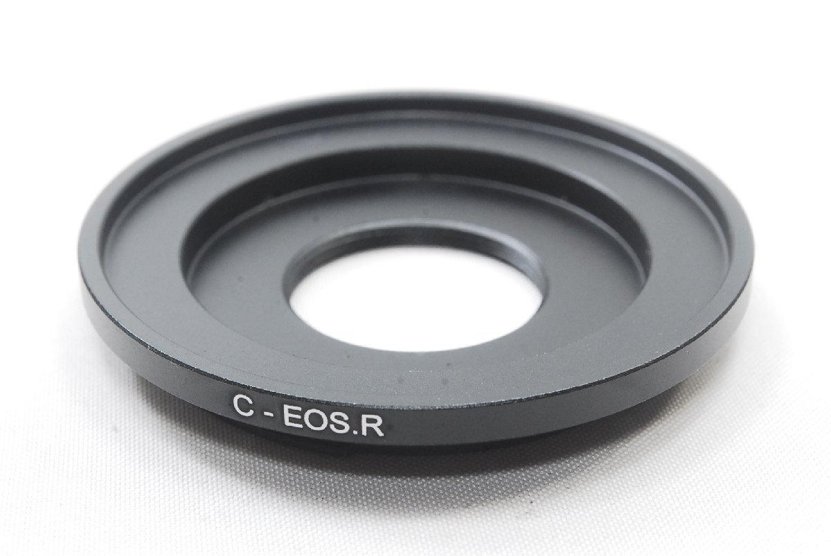 新品未使用品 Canon キャノン EOS.R Cマウント アダプターリング CCTV Fujian BK