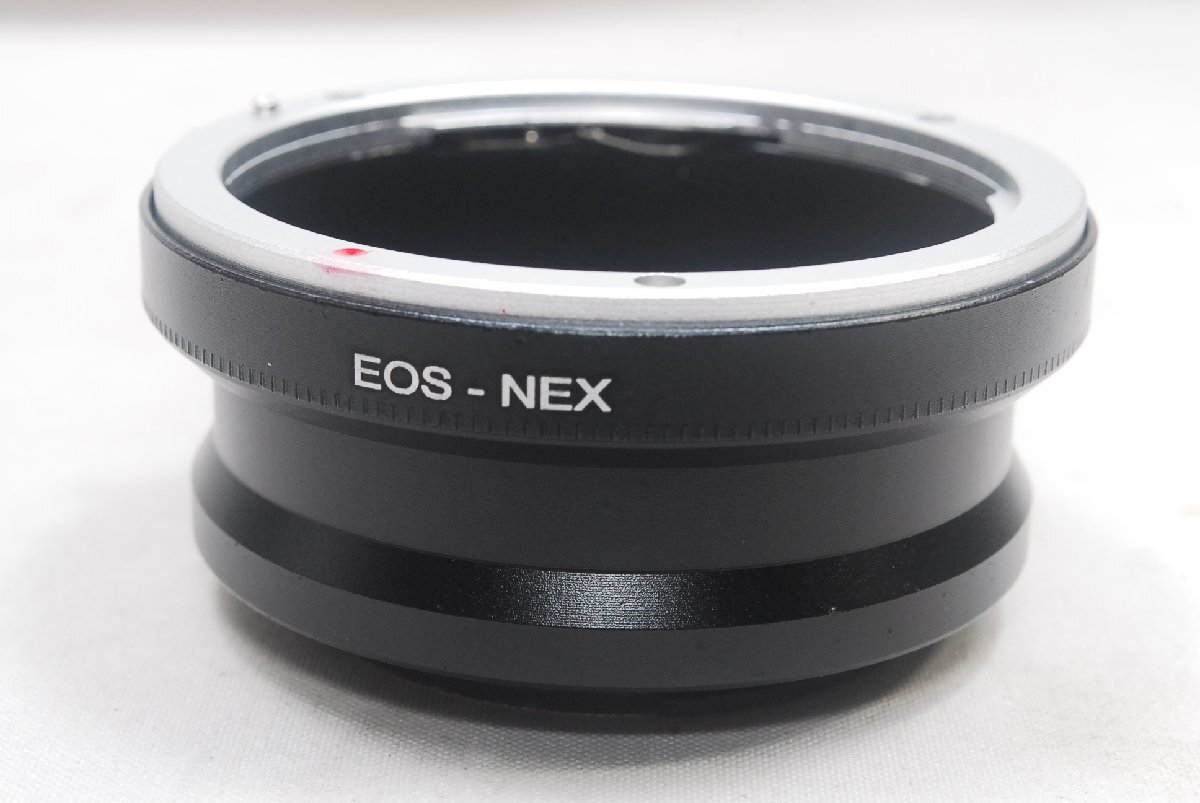 新品未使用品 Canon キャノン EOS EFマウントレンズ- SONY ソニー NEX ボディ マウントアダプター Eマウント EOS-NEX ミラーレス