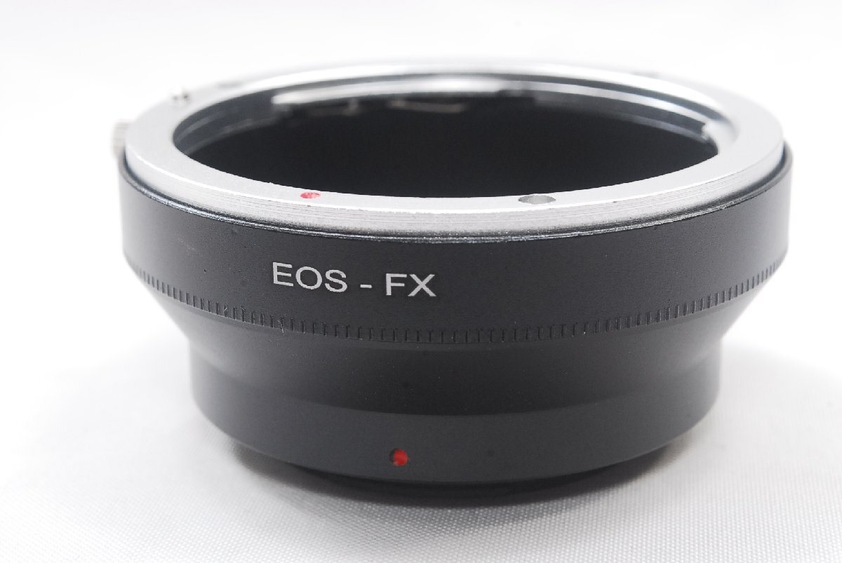 新品未使用品 Canon キャノン EOS EF マウントレンズ ⇒フジフィルム 富士フィルム Fujifilm FX マウント ミラーレスカメラ EOS-FX