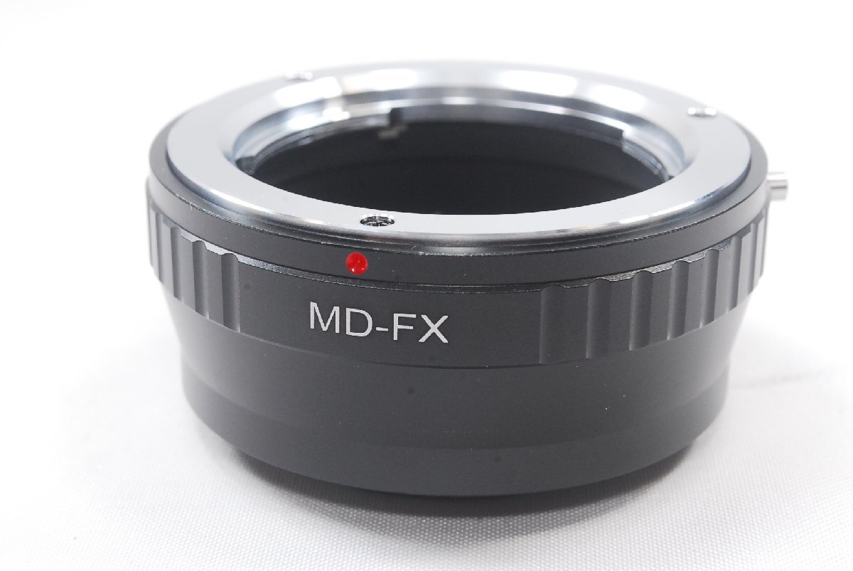 新品未使用品 ミノルタ MC MDレンズ ⇒ 富士フィルム Fujifilm FX マウントアダプター ミラーレスカメラ MD-FX