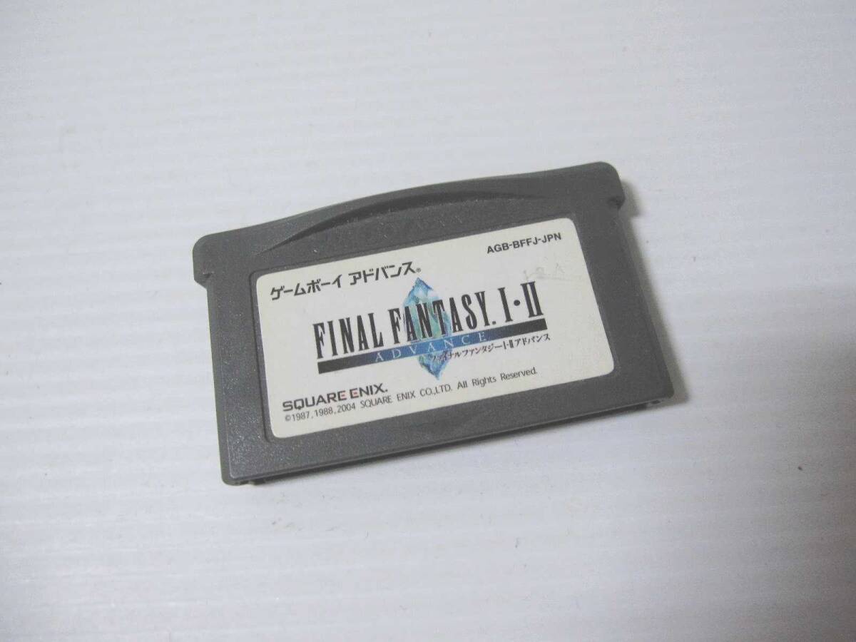 【ゲームボーイアドバンス GBA ソフト】ファイナルファンタジー1・2 アドバンス 動作確認済 / スクウェア