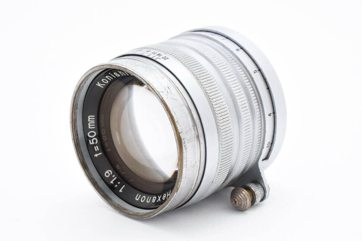 Konishiroku Hexanon 50mm F1.9 小西六 ヘキサノン Lマウント L39 Leica ライカ