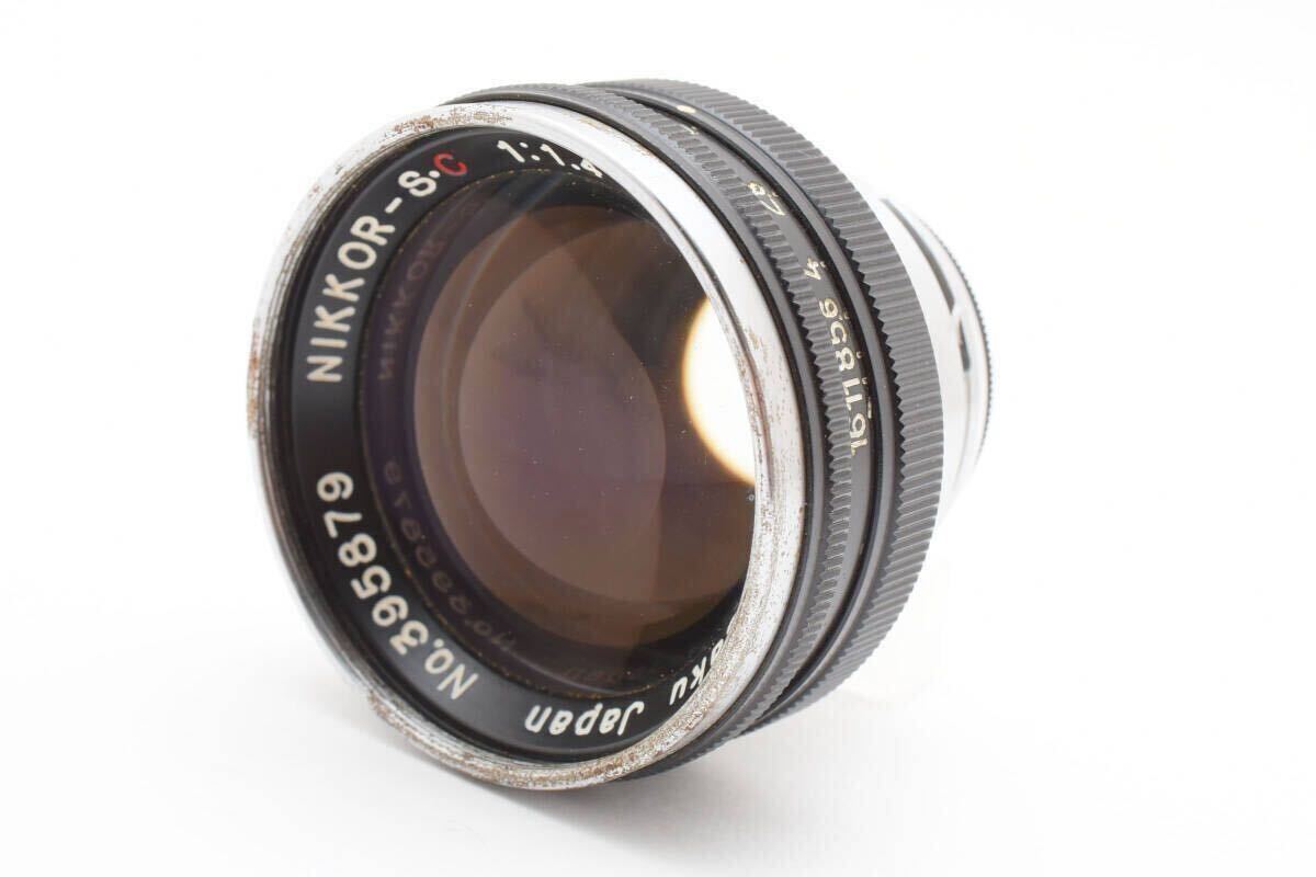 Nippon Kogaku Japan NIKKOR-S.C 1:1.4 f＝5cm