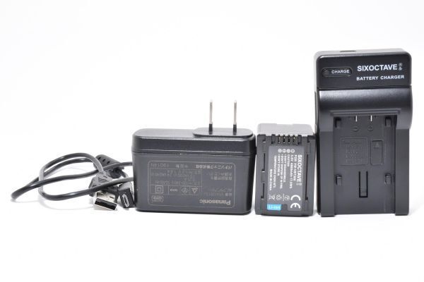 Panasonic VW-VBT380 バッテリー + VSK0815J 充電器 #12682