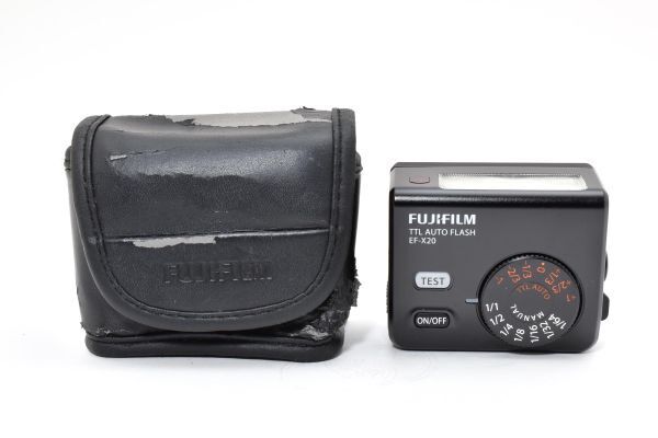 FUJIFILM 富士フィルム Shoe Mount Flash EF-X20 クリップオンフラッシュ TTL AUTO FLASH #1061