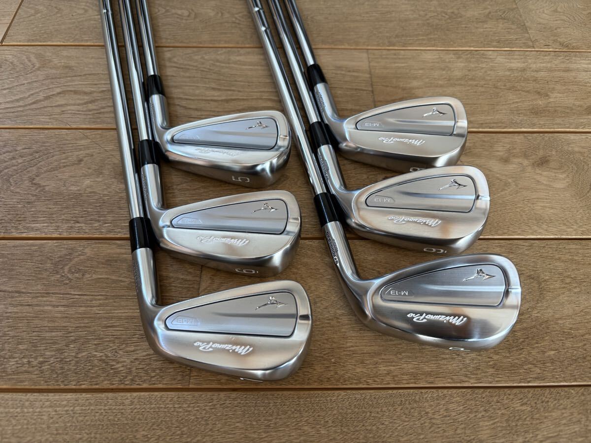 Mizuno Pro M-13 6本セット（#5〜9、PW） Dynamic Gold 105 S200 ミズノ アイアン