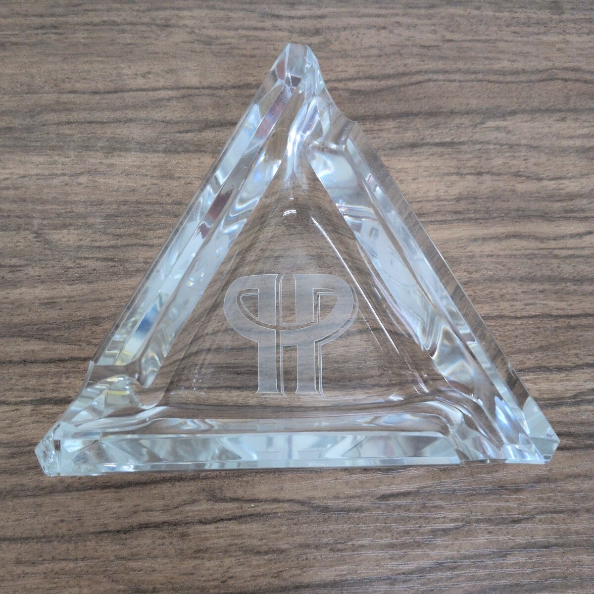 ★灰皿★ガラス製★三角★訳あり★工芸ガラス★喫煙具★引き取り可能★札幌★北海道★