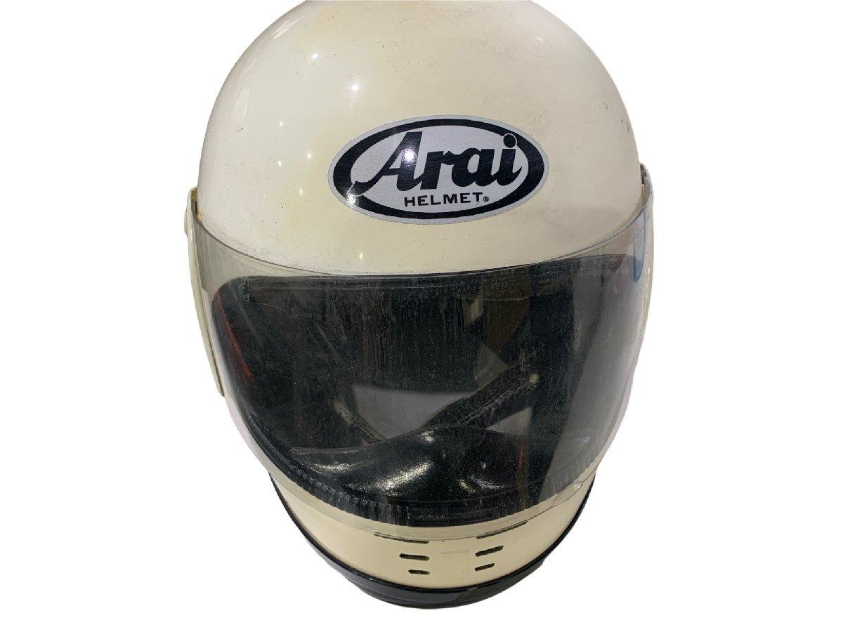 Arai アライ ヘルメット SNELL カート用ヘルメット ホワイト バイク用品 61・62㎝