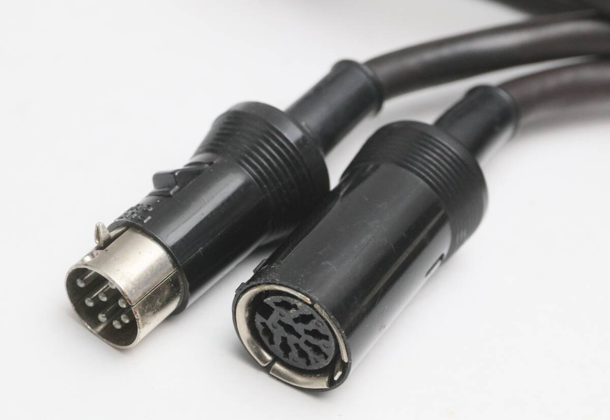 KENWOOD CA-28X エクステンションケーブル 2m 8ピン オスメス 中古