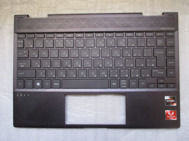 ★【HP ENVY x360 Convertible】ノートブッキーボード【13-AR0000】分解(静電気対策)前動作確認(分解後動作確認無)★