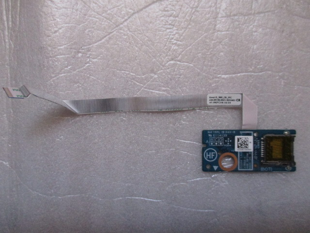 ★【HP ENVY x360 Convertible】SD Reader Board w/FFC【L19593-001】分解(静電気対策)前動作確認(分解後動作確認無)★