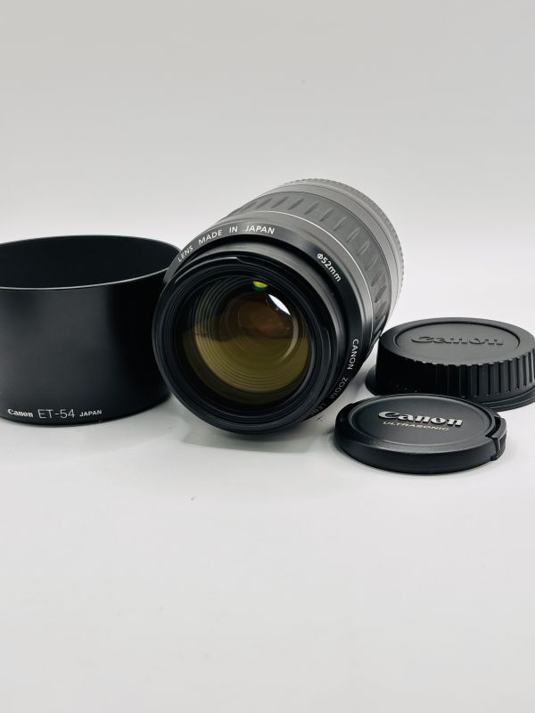 ★美品★キヤノン CANON EF 55-200mm F4.5-5.6 II USM ★前後キャップ付き★ #8S016