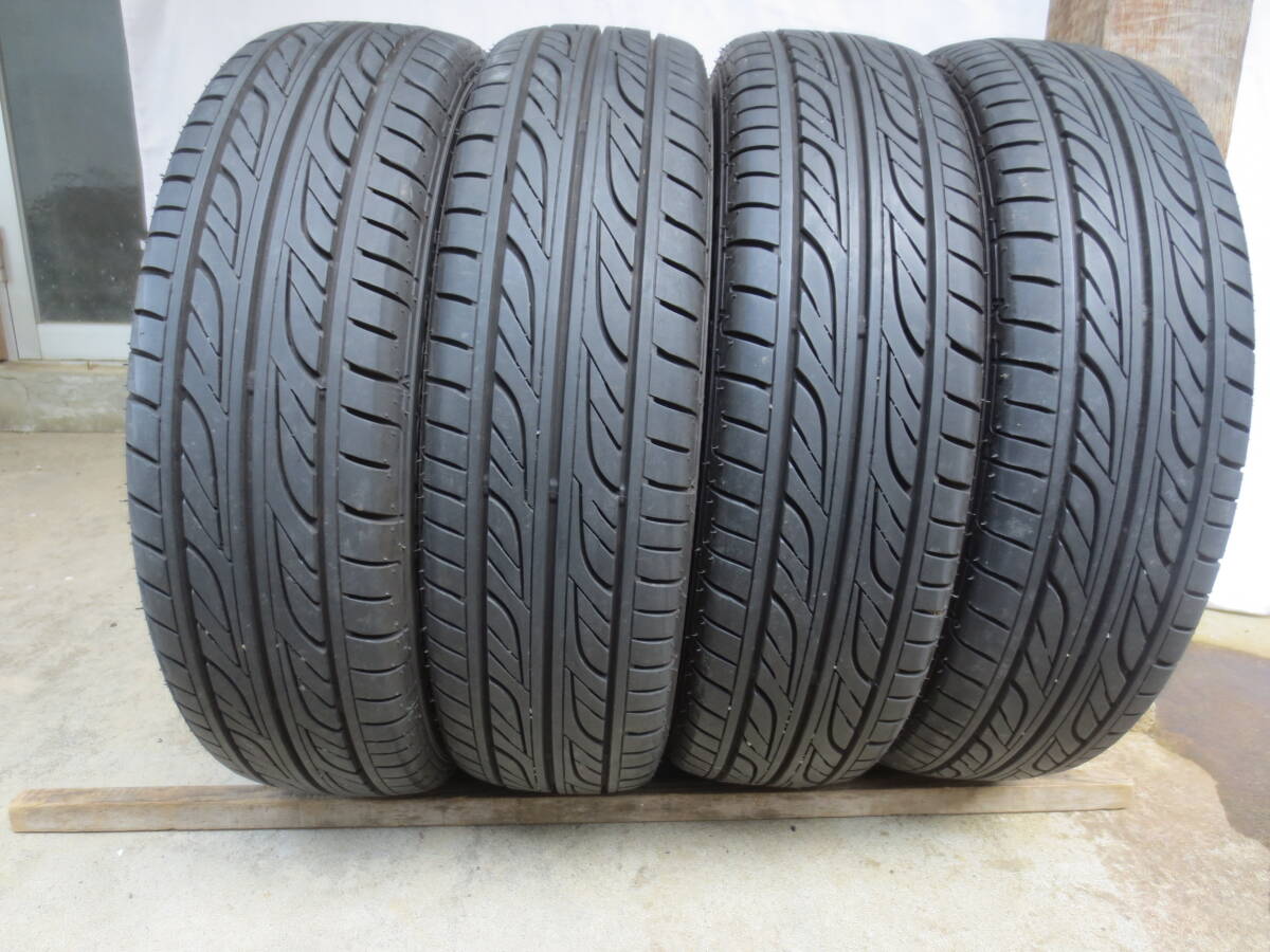  ムーブカスタム16インチ純正アルミ 16X405J +45 PCD100 4H グッドイヤー イーグルLS2000 165/50R16　2024年製造　バリ山　