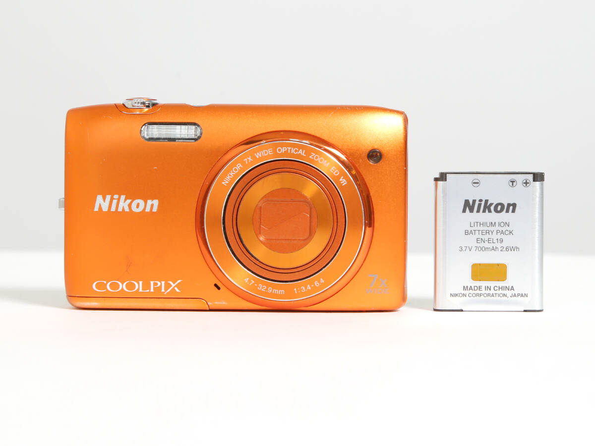 NIKON ニコン COOLPIX S3500 コンパクトデジカメ 2857