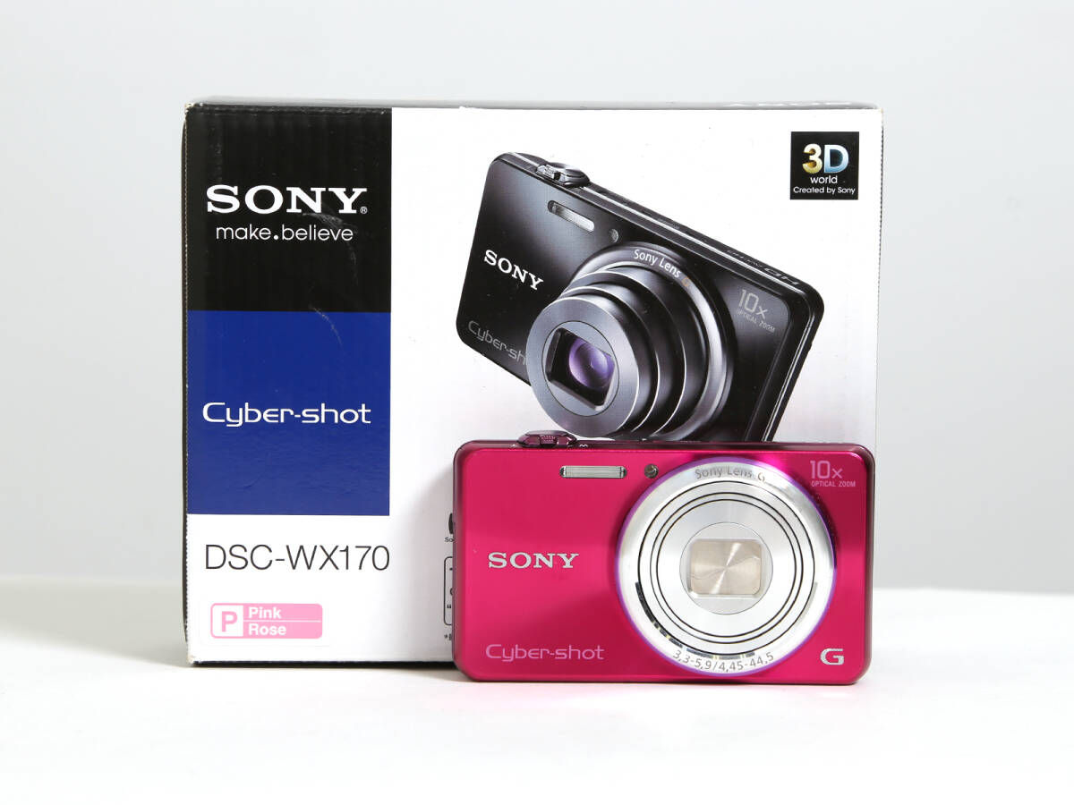良品 SONY ソニー Cyber-Shot DSC-WX170 コンパクトデジカメ 8281