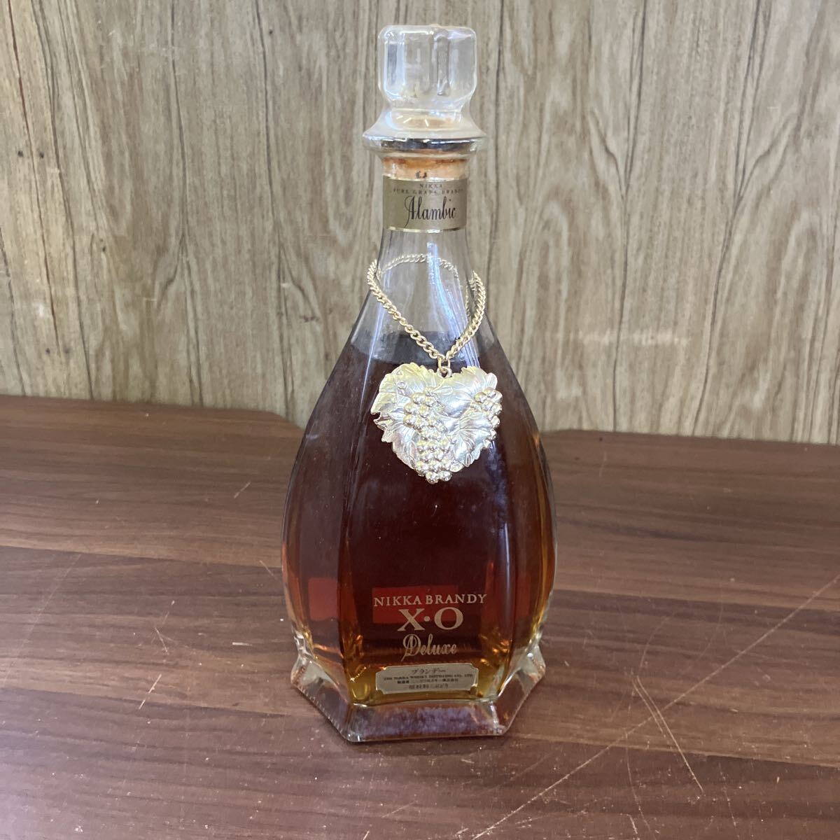 ◇未開栓◇ ニッカ ブランデー XO Deluxe アランピック 終売品 古酒 NIKKA 