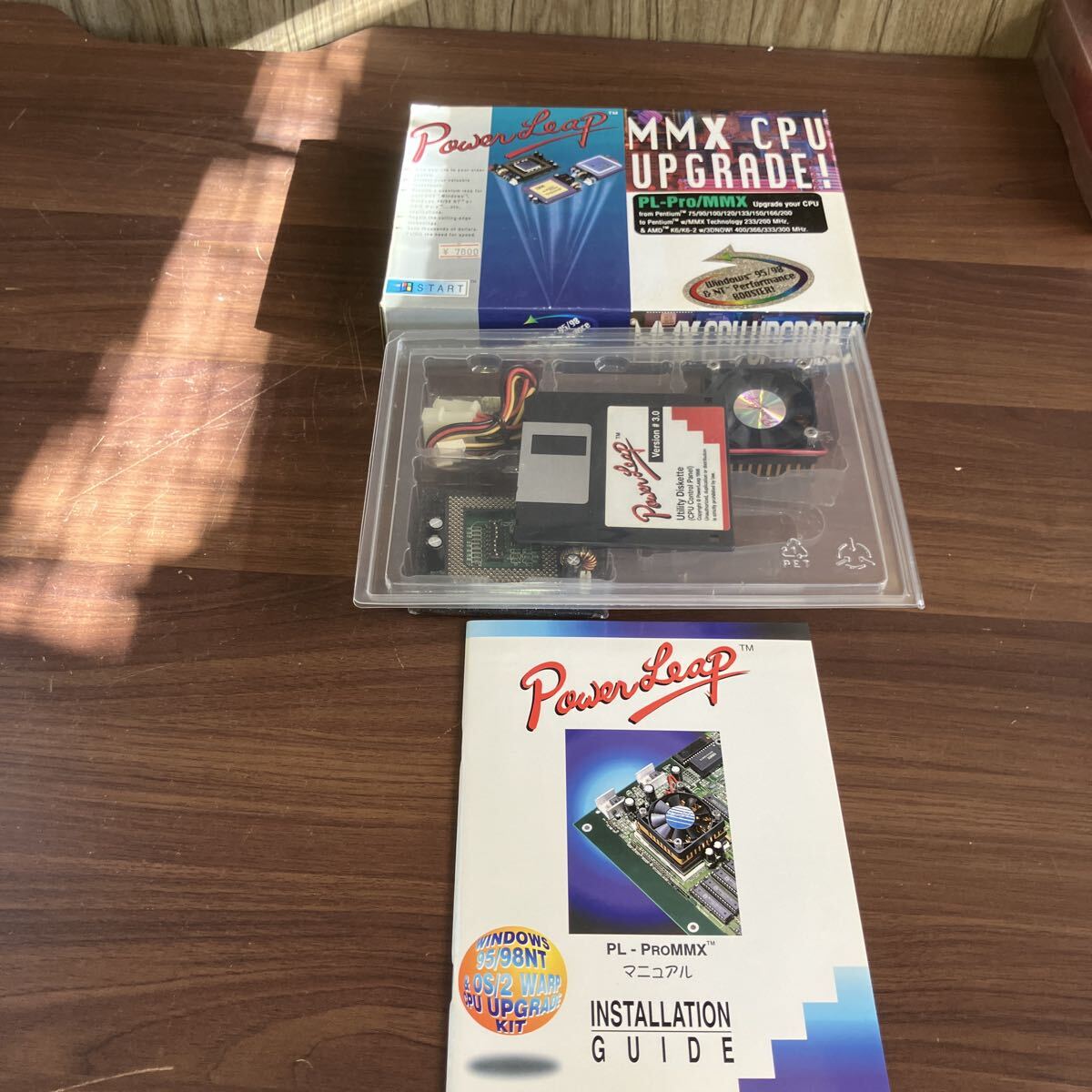 PowerLeap PL-Pro/MMX 取説付 箱付 CPU マザーボード
