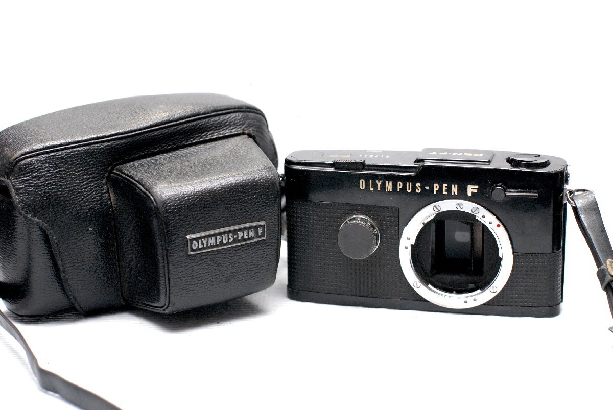 （綺麗）OLYMPUS オリンパス 人気の高級ハーフ一眼レフカメラ PEN-FT (黒) 超希少・作動品