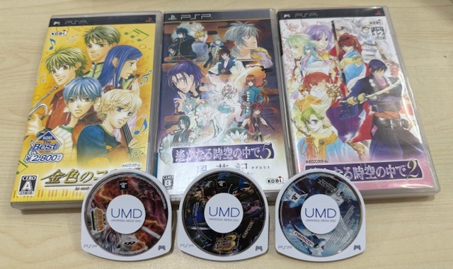 ☆ SONY ソニー PSP ソフト 金色のコルダなど 6点セット ジャンク ☆