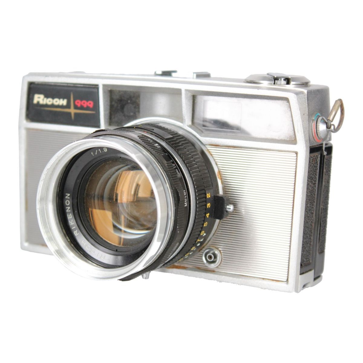 【訳あり品】 【希少】 リコー Ricoh 999 Rikenon 50mm F1.9 レンジファインダー カメラ e7660