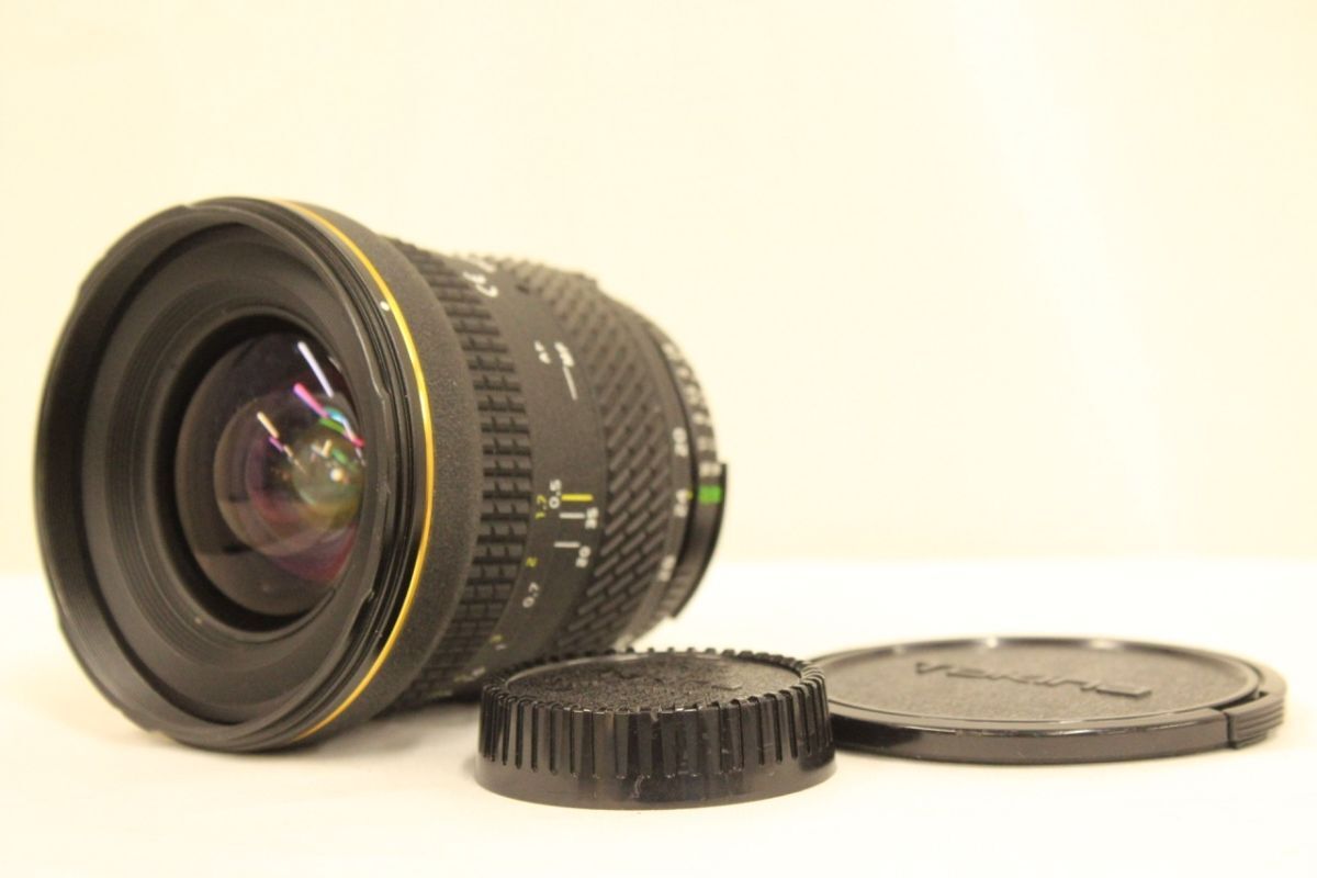 【返品保証】 トキナー Tokina AT-X PRO 20-35mm F2.8 ニコンマウント 前後キャップ付き レンズ e7589