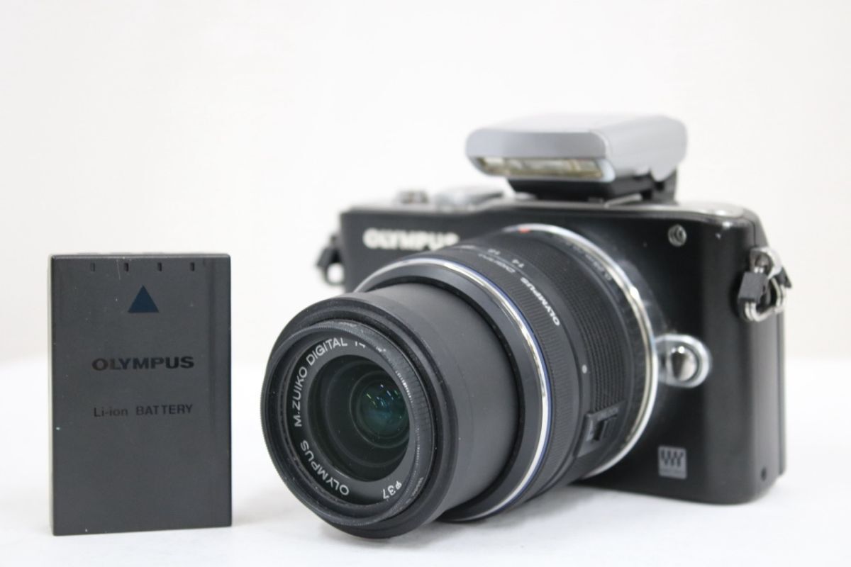 【返品保証】 Olympus PEN Lite E-PL3 M.ZUIKO DIGITAL 14-42mm F3.5-5.6 e9373