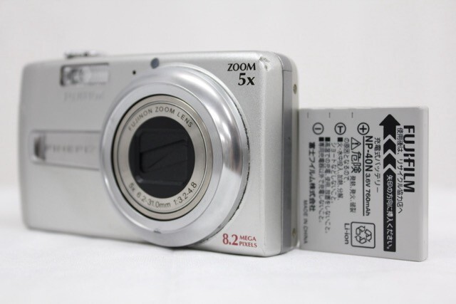 【返品保証】 フジフィルム Fujifilm FINEPIX J50 5x バッテリー付き コンパクトデジタルカメラ e9317