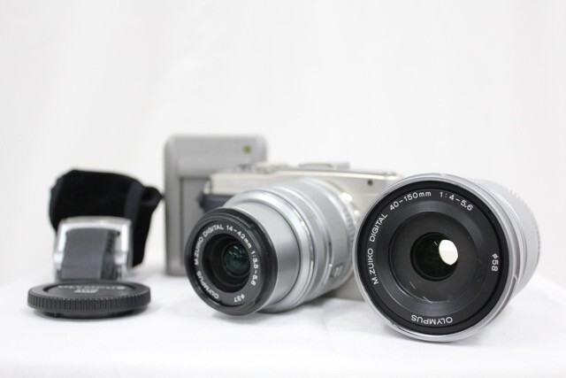 【返品保証】 オリンパス Olympus E-PL5 M.ZUIKO DIGITAL 40-150mm 14-42mm 付属品多数 e9309